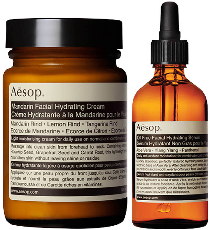 Aesop Mandarin Facial Cream and Lightweight Serum Duo (Worth £98.00) -  ShopStyle Face Care