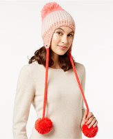 Thumbnail for your product : Kate Spade Chunky Knit Colorblock Trapper Hat