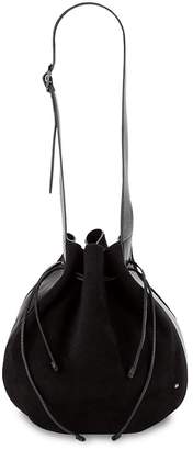 Halston Women's Leather & Suede Bucket Bag