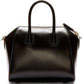Thumbnail for your product : Givenchy Black Leather Antigona Mini Duffle Bag