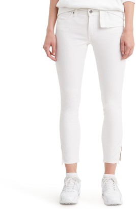 levis white women's jeans