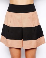 Thumbnail for your product : Oasis Stripe Skater Skirt