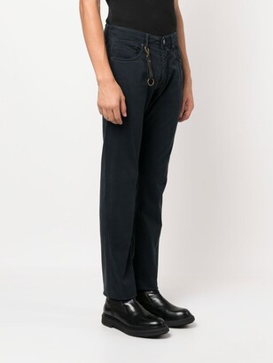 Incotex Mid-Rise Slim-Cut Jeans