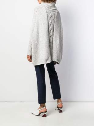 N.Peal oversized cable knit sweater