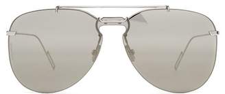 Christian Dior Sunglasses - Aviator Metal Sunglasses - Mens - Silver