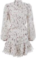 Thumbnail for your product : Zimmermann Whitewave Pin Tuck Mini Dress