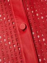 Thumbnail for your product : Escada Liscada Logo Leather Coat