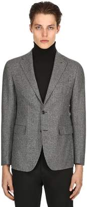 Tagliatore Wool Prince Of Wales Jacket