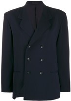 Thumbnail for your product : Yohji Yamamoto Pre Owned Double-Breasted Jacket
