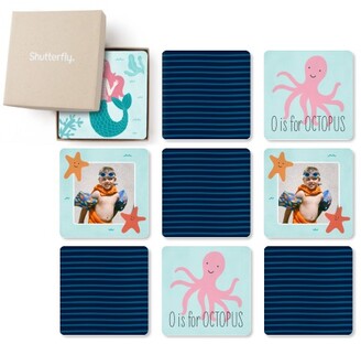 Shutterfly Memory Games: Nautical Animals Memory Game, Glossy, Blue