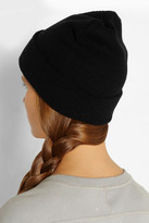 Thumbnail for your product : Karl Lagerfeld Paris Crystal-embellished knitted beanie