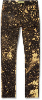 Thumbnail for your product : Raf Simons Sterling Ruby Bleached Slim-Fit Denim Jeans