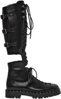 Valentino 30mm Soul Rockstud Cutout Leather Boots