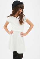 Thumbnail for your product : Forever 21 girls Textured A-Line Bow Dress (Kids)