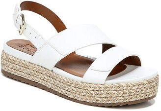 white sandals espadrilles