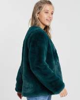 Thumbnail for your product : MinkPink Jade Faux Fur Bolero Jacket