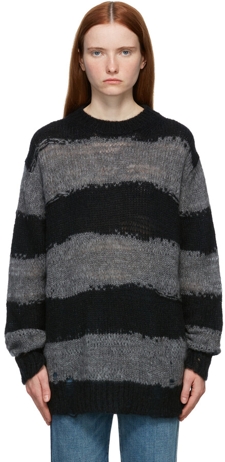 Acne Striped Sweater | Shop the world's largest collection of 