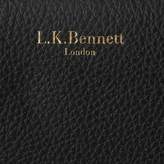 Thumbnail for your product : LK Bennett Kenza Black Leather Purse