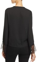 Thumbnail for your product : Aqua Crossover Front Lace Cuff Blouse - 100% Exclusive