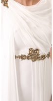 Thumbnail for your product : Notte by Marchesa 3135 Notte by Marchesa Embroidered Chiffon Gown