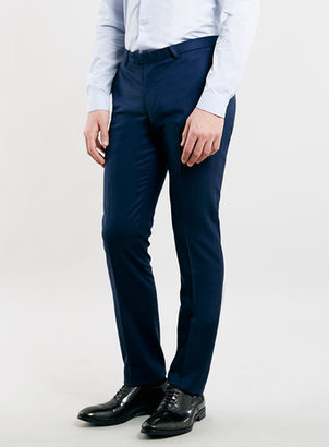 Topman Noose & Monkey Navy Skinny Suit Trouser*