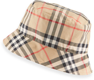 Burberry Vintage Check Bucket Baby Hat, Size 1-18 Months - ShopStyle Boys'  Accessories