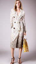 Thumbnail for your product : Burberry Dégradé Lace Trench Coat