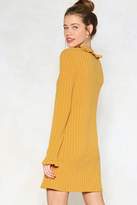 Thumbnail for your product : Nasty Gal Pull Knit Off Sweater Dress