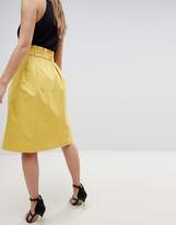 Thumbnail for your product : Morgan MidI Skirt With Belt Detail