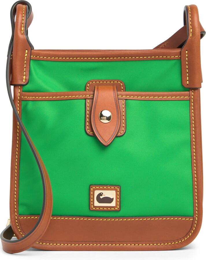 Dooney & Bourke Leather Trim Nylon Crossbody Bag ShopStyle