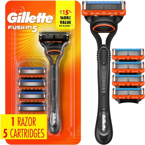 GilletteFusion5ValuePackRazor-Handle+5BladeRefills