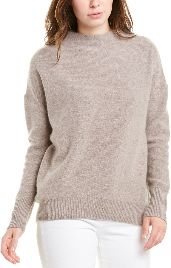 Magaschoni Funnel Neck Cashmere Sweater - ShopStyle