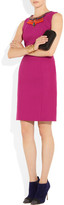 Thumbnail for your product : Matthew Williamson Embellished wool-blend dress
