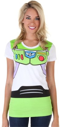 Disney Toy Story Buzz Lightyear Costume Junior Ladies T-Shirt