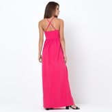 Thumbnail for your product : COULEURS D'ETE Long Cotton Dress with Straps in a Plain Fabric