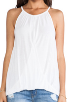 Thumbnail for your product : Michael Stars Sleeveless Keyhole High Low Halter