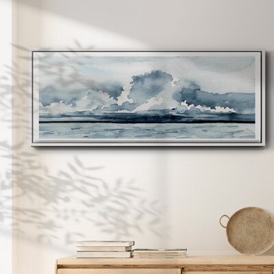 Wexford Home Passing Rain Storm II- Framed Canvas