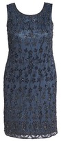 Thumbnail for your product : Pisarro Nights Plus Size Women's Embellished Mesh Sheath Dress
