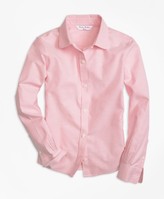 Thumbnail for your product : Brooks Brothers Girls Non-Iron Long-Sleeve Oxford