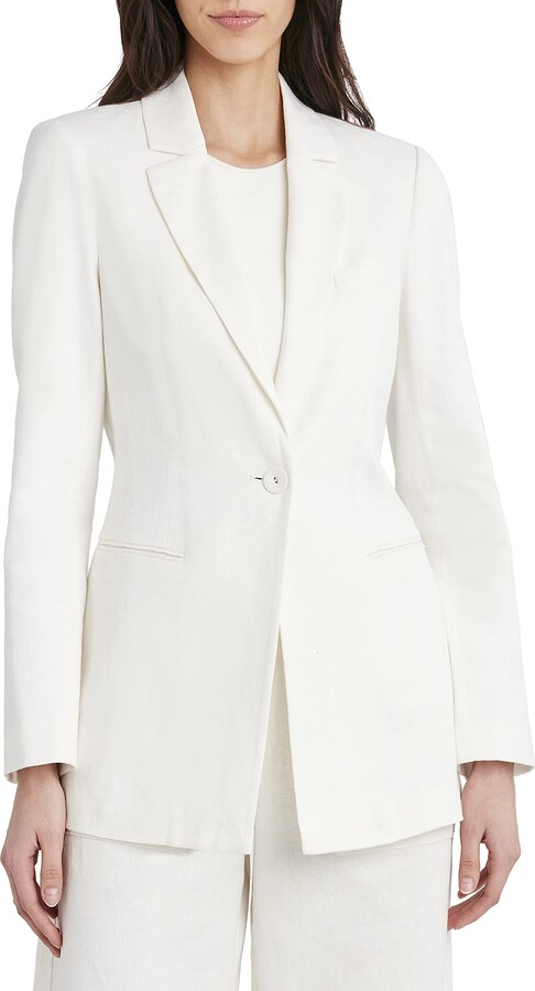 bcbgmaxazria white blazer