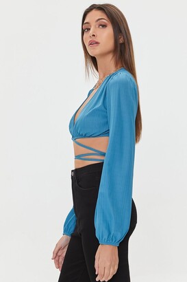 forever 21 wrap around top
