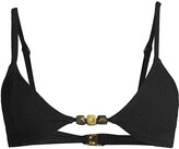 Thumbnail for your product : SUBOO Kaia Beaded Bralette Bikini Top