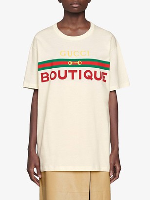 Gucci logo print T-shirt