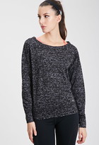 Thumbnail for your product : Forever 21 Active Space Dye Pullover