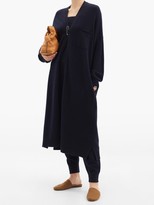 Thumbnail for your product : Extreme Cashmere No. 61 Koto Stretch-cashmere Cardigan - Navy