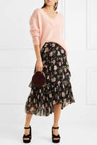 Thumbnail for your product : Temperley London Iron Mohair-blend Sweater - Baby pink