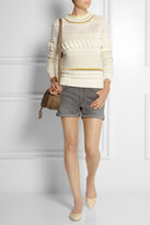 Thumbnail for your product : Chloé Textured wool-blend sweater