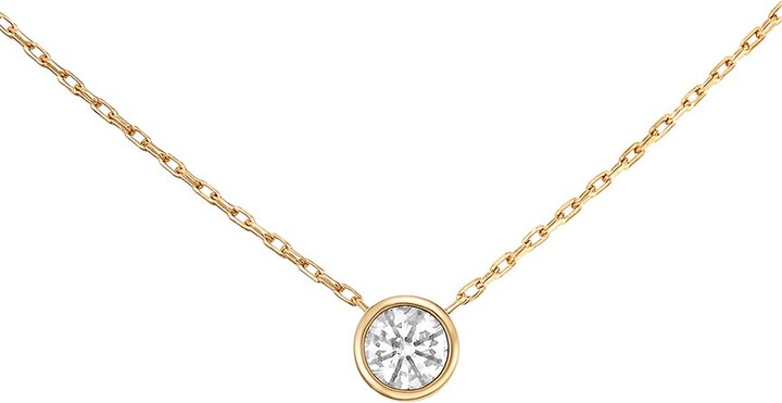 Prince Diamond & Jewelry 14K 0.90 Ct. Tw. Lab-Grown Diamond Lab-Grown Bezel Pendant