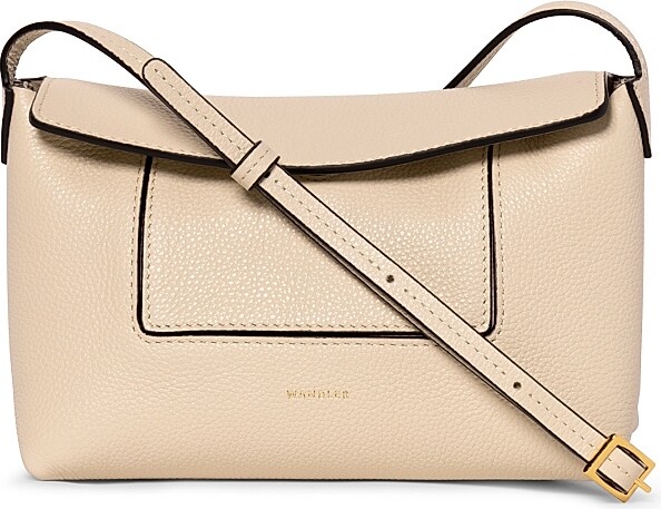 Wandler Women's Mini Penelope Slouch Leather Shoulder Bag - Beige Crust