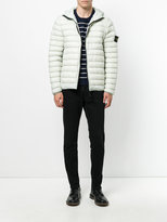 Thumbnail for your product : Stone Island hooded padded jacket